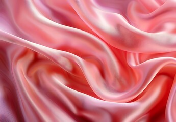 Obraz premium A widescreen backdrop of silk-like folds radiates luxury and softness.