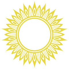 Islamic Mandala Circular Ornament