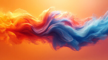 abstract colorful background with smoke