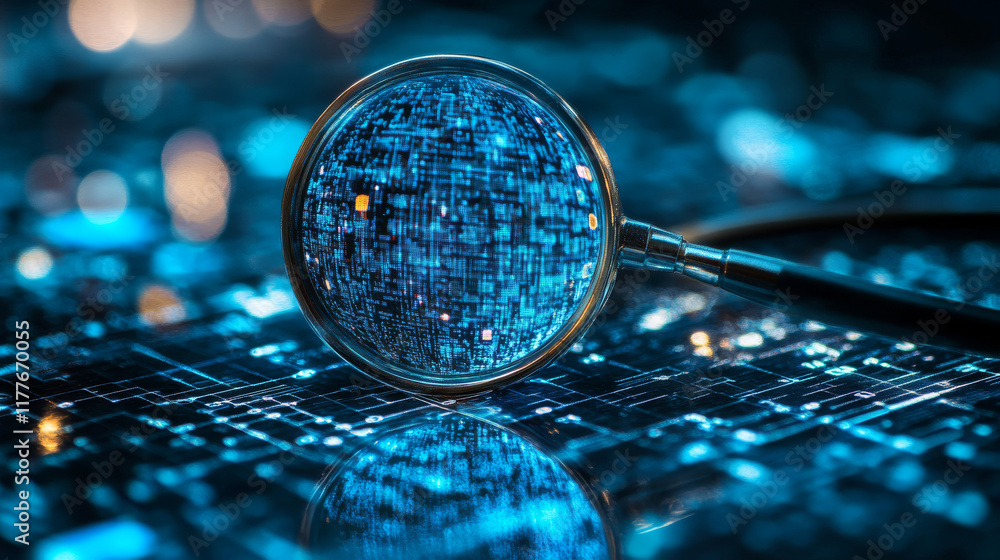 Poster hologram optimization of the search engine. optimization of the search engine from polygons, triangl