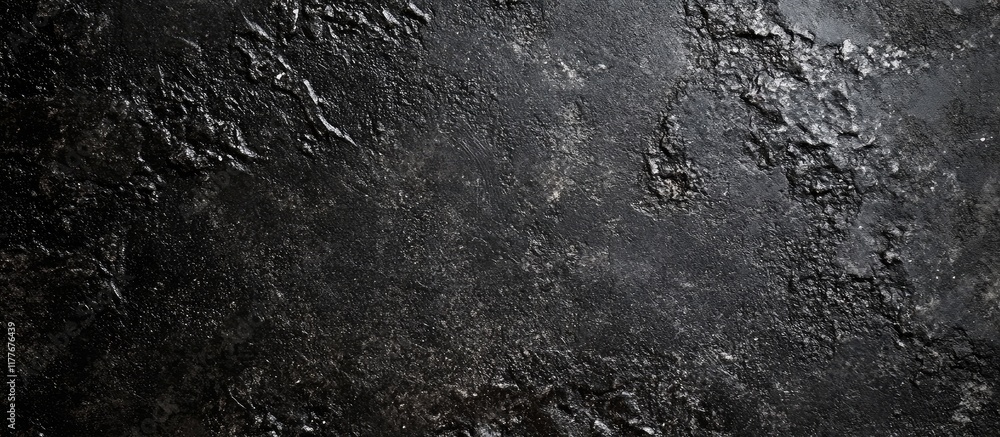 Poster black cement texture background ideal for graphic design featuring ample copyspace for text applicat