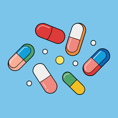 illustration of capsule