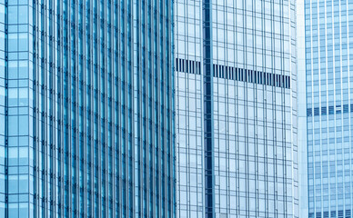 Architecture details Modern Building Glass facade Business background