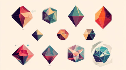 Pattern of polygons
