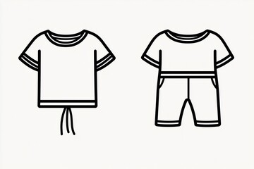 Children's Fashion Design Sketches