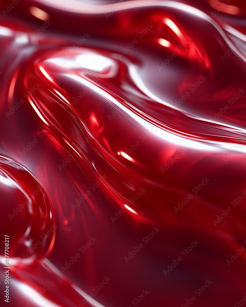 Poster harmony of forms and textures. algorithmic texture. shiny surfaces. asymptotic be_002