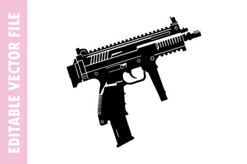 soldier gun, soldier vector silhouette illustration