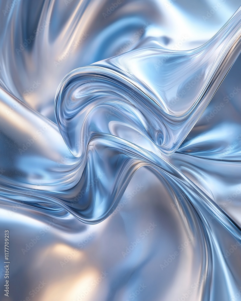 Poster harmony of forms and textures. blur. vector flow field. overlay. abstract resonan_001