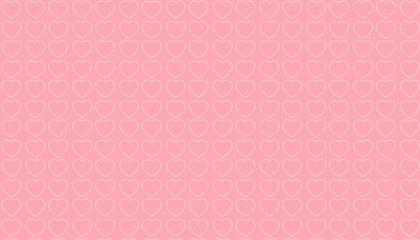 Abstract pastel background with hearts - concept Mother's Day, Valentine's Day, Birthday - spring colors