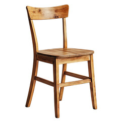 Elegant Wooden Chair for Classic and Minimalist Home Interiors, Combining Style and Comfort