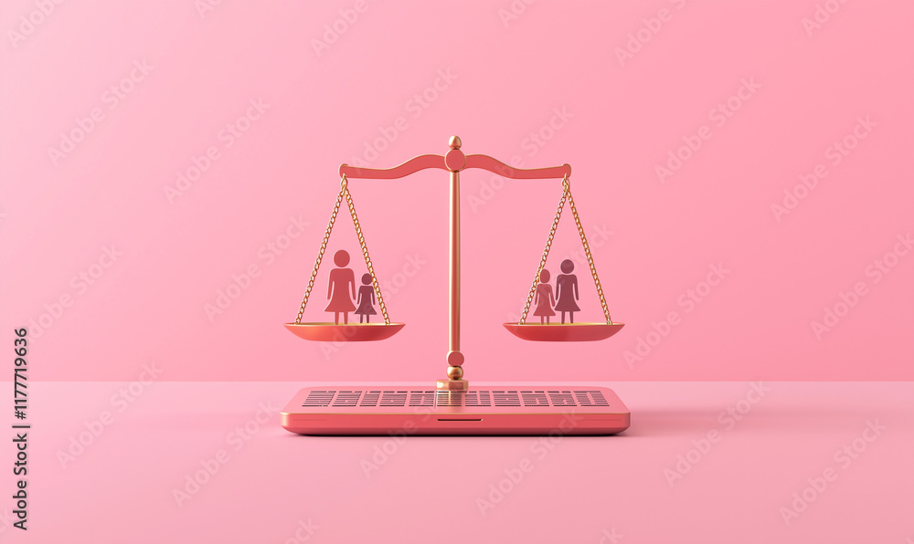 Poster achieving work-life balance in remote working a visual guide to managing home and career digital wor