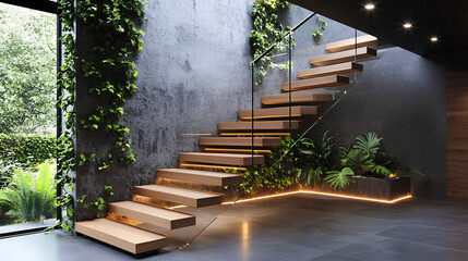 stairs in the house