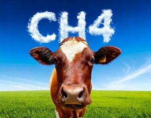 Methane Emissions from Cows: The Environmental Impact of CH4 in the Atmosphere