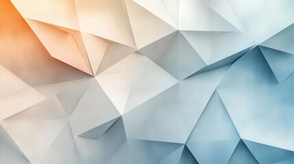 Fototapeta premium Abstract Geometric Pattern Pastel Colors Design