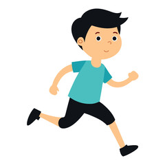 running child