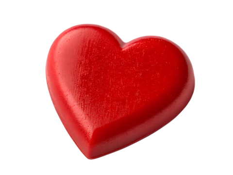 heart shaped box. Red Heart Figure on White Background, Valentine's Day Concept, symbolizing love and romance, love and emotion concept, thank you, help and charity, christmas gift, valentine - Powered by Adobe