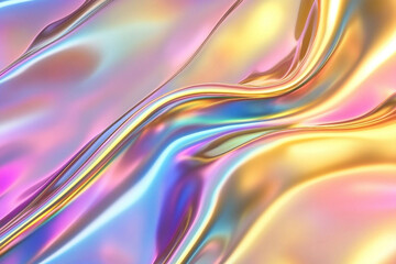 Obraz premium Abstract pastel blue pink gradient background with glitter made generative AI