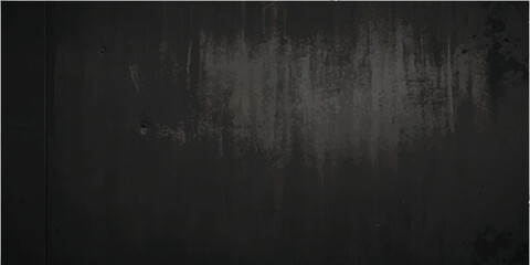 Black dark concrete wall background. Dirty black grunge background.