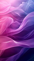 Obraz premium Soft purple magenta gradient background, soft edges texture, presentation slide, retro-inspired design, Generative AI