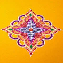 Sankranti muggu/rangoli