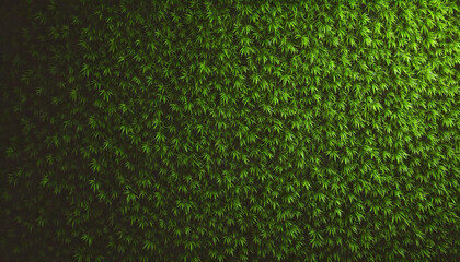 Explore a refreshing green grass wall with verdant textures, ideal for eco-friendly spaces, botanical themes, and serene backdrops