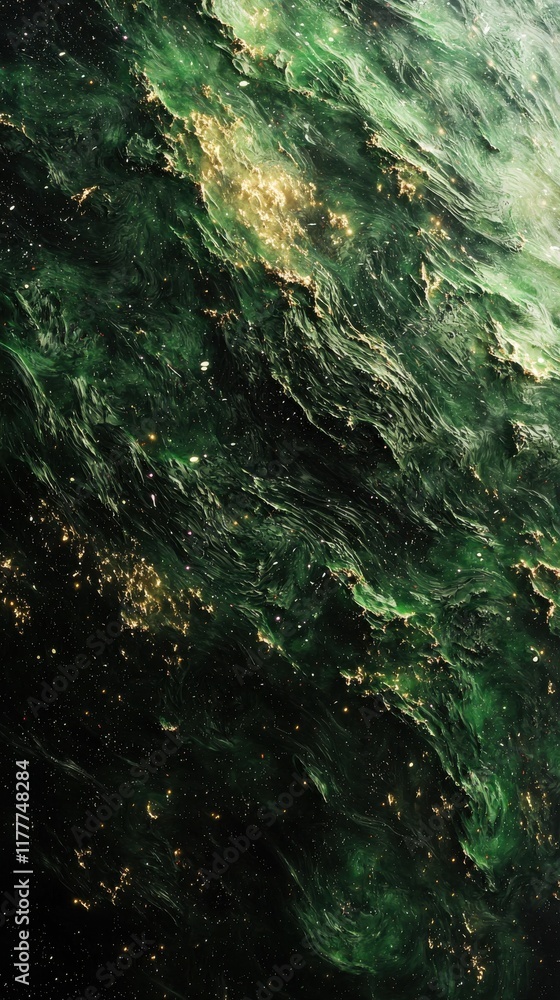 Poster dynamic universe fireworks display cosmic space digital art celestial environment close-up view hype