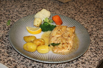 chicken with potatoes