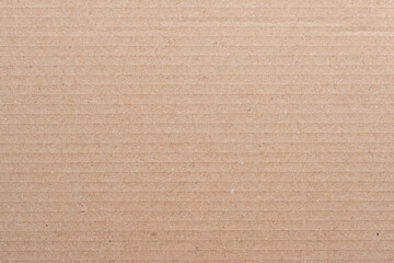 Brown corrugated cardboard sheet background high resolution.