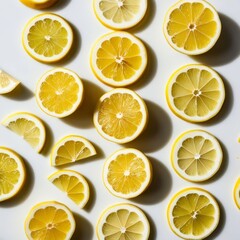 lemon slices background