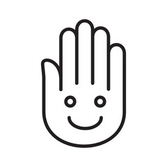 Charity and donation thin line icon.  Icon for symbol of philanthropy, help, giving, humanity.