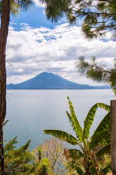 Volcano view vertical