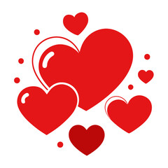 valentine hearts background