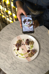  Artistic Gourmet Presentation Captured in Action