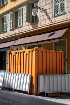 Construction box dumpsters