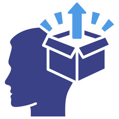 Think Out Of The Box Icon