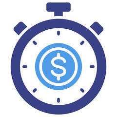 Time Is Money Icon