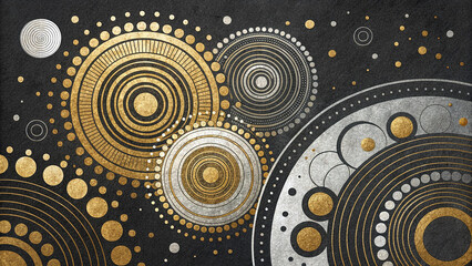 abstract background with circles