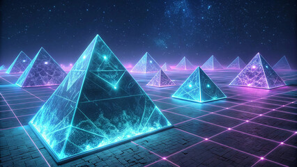 Pyramid illustration 