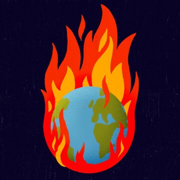 World on fire