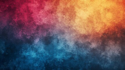 Fototapeta premium Vibrant Abstract Background with Gradients of Red, Orange, Blue, and Purple for Creative Designs, Artwork, and Digital Media Projects