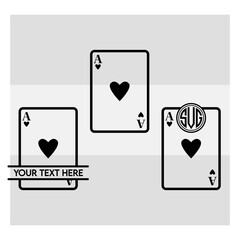 Playing Cards SVG, Playing Cards, Full Deck Playing Cards, Aces Svg, Poker Cards Svg, Royal Flush, Royal Flush Svg, Playing Cards Silhouette, Hearts Svg, Spades Svg, Clubs, Diamonds, Vector, Clipart