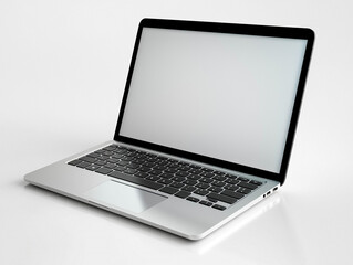 laptop isolated on white background