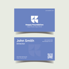Modern corporate business card design, suitable for all corporate companies and institutions. All elements and vectors are fully up-to-date.