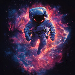 astronaut on the moon