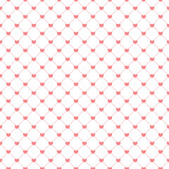 seamless pattern with hearts