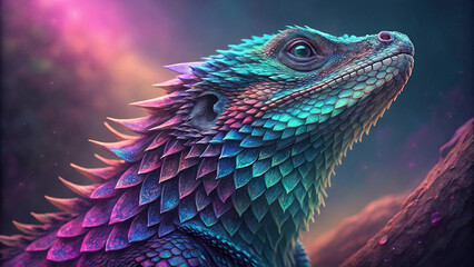 Obraz premium portrait of a dragon