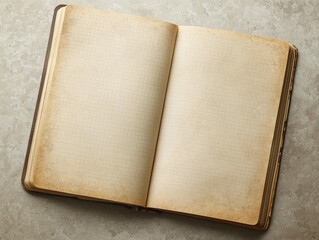 Naklejka premium old book isolated on white