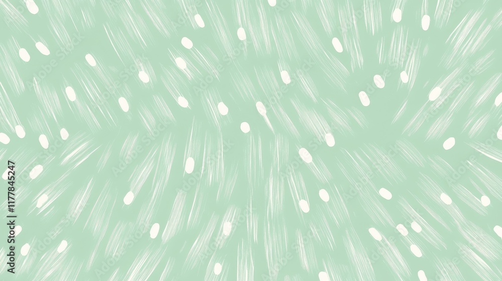 Aufkleber soft pastel mint strokes create a calming background perfect for modern design projects