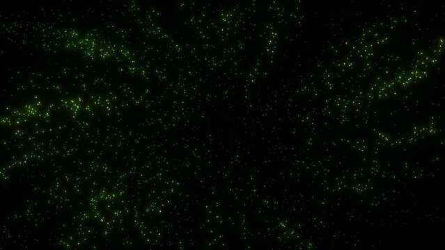 Fireworks Rotating Particles Animated Background (Customizable)