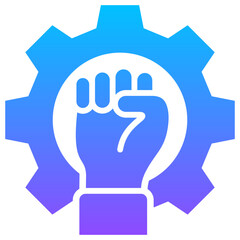 Obraz premium Determination Icon